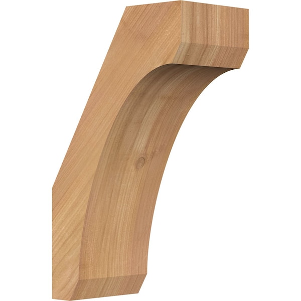 Ekena Millwork 3 1/2"W x 6"D x 10"H Legacy Smooth Knee Brace, Western Red Cedar BRC04X06X10LEC00SWR - main